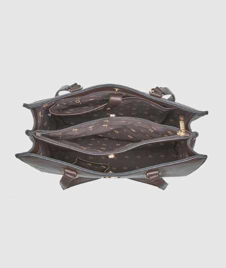 Borsa a Spalla Nero Verde Fashion 16-0008286