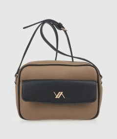 Borsa a Tracolla Tortora Verde Fashion 16-0008313