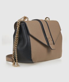 Borsa a Spalla Tortora Verde Fashion 16-0008315