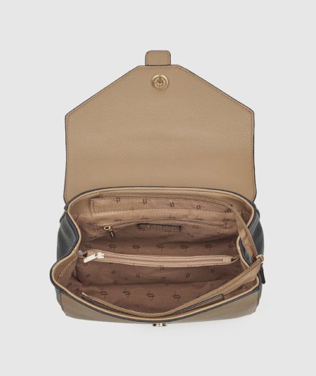 Borsa a Spalla Tortora Verde Fashion 16-0008315