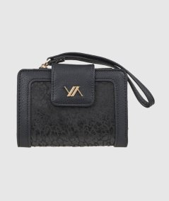 Portafoglio Nero Verde Fashion 18-0001547