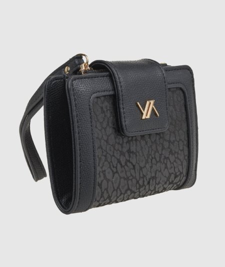 Portafoglio Nero Verde Fashion 18-0001547