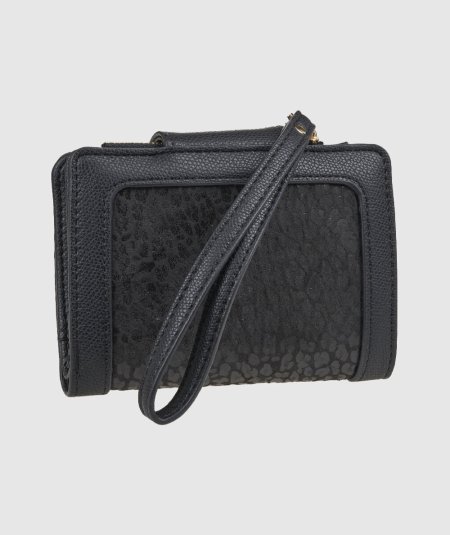 Portafoglio Nero Verde Fashion 18-0001547