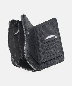 Portafoglio Nero Verde Fashion 18-0001548