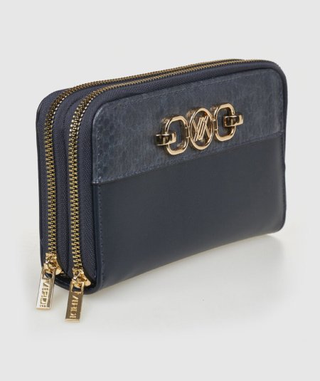 Portafoglio Nero Verde Fashion 18-0001557