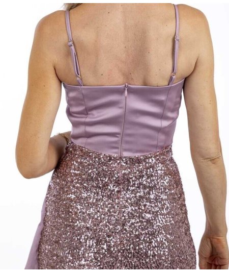 Abito Tubino Malva Rinascimento | Stile Raffinato e Moderno