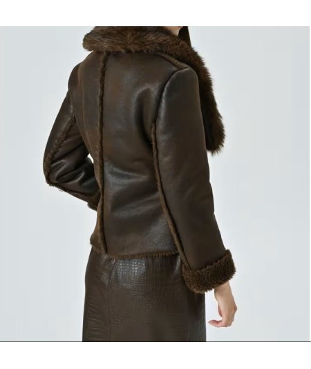 Giubbino Sfiancato Cioccolato Rinascimento | Look Casual Chic