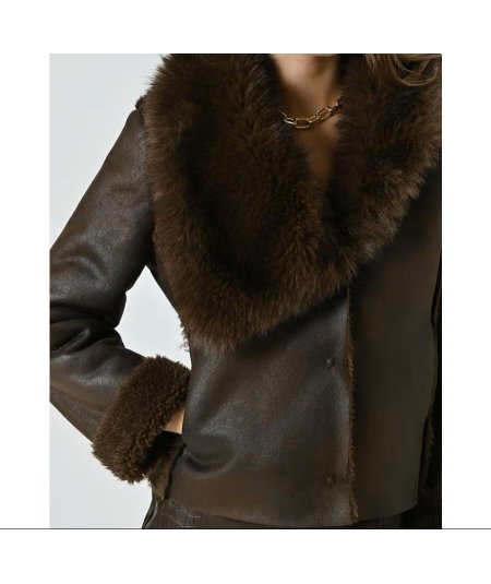 Giubbino Sfiancato Cioccolato Rinascimento | Look Casual Chic