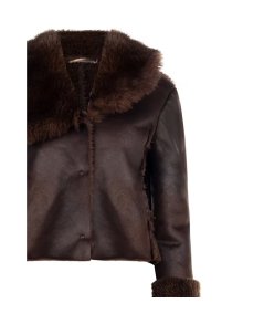 Giubbino Sfiancato Cioccolato Rinascimento | Look Casual Chic