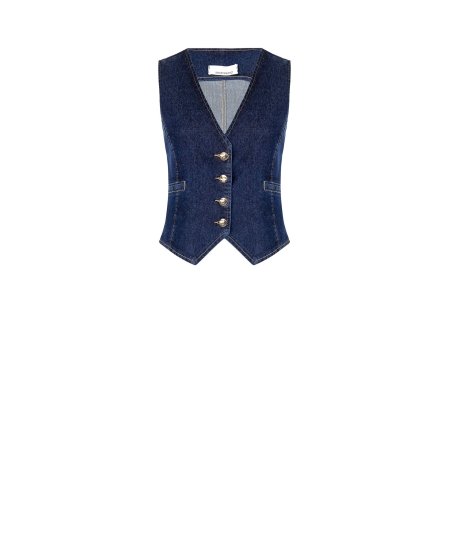 Gilet Blu a 3 Bottoni Rinascimento | Stile Sartoriale
