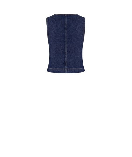 Gilet Blu a 3 Bottoni Rinascimento | Stile Sartoriale