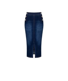 Gonna Sartoriale Indaco Rinascimento | Versatilità e Stile