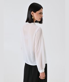 Blusa Sfiancata Elegante Rinascimento | Ampia Scelta Colori