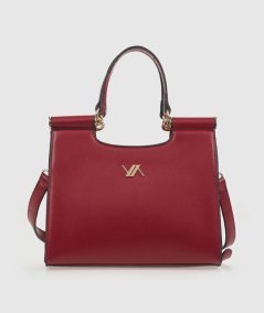 Borsa Tote Rosso Verde Fashion 16-0008279