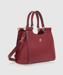 Borsa Tote Rosso Verde Fashion 16-0008279