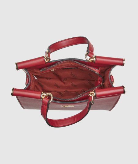 Borsa Tote Rosso Verde Fashion 16-0008279