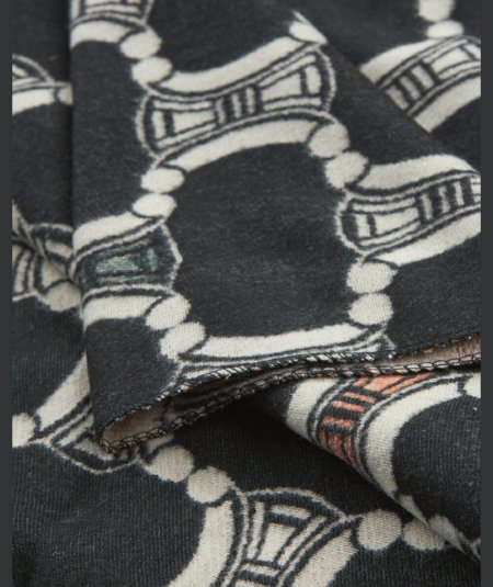 Sciarpa Nero Verde Fashion 06-0001305