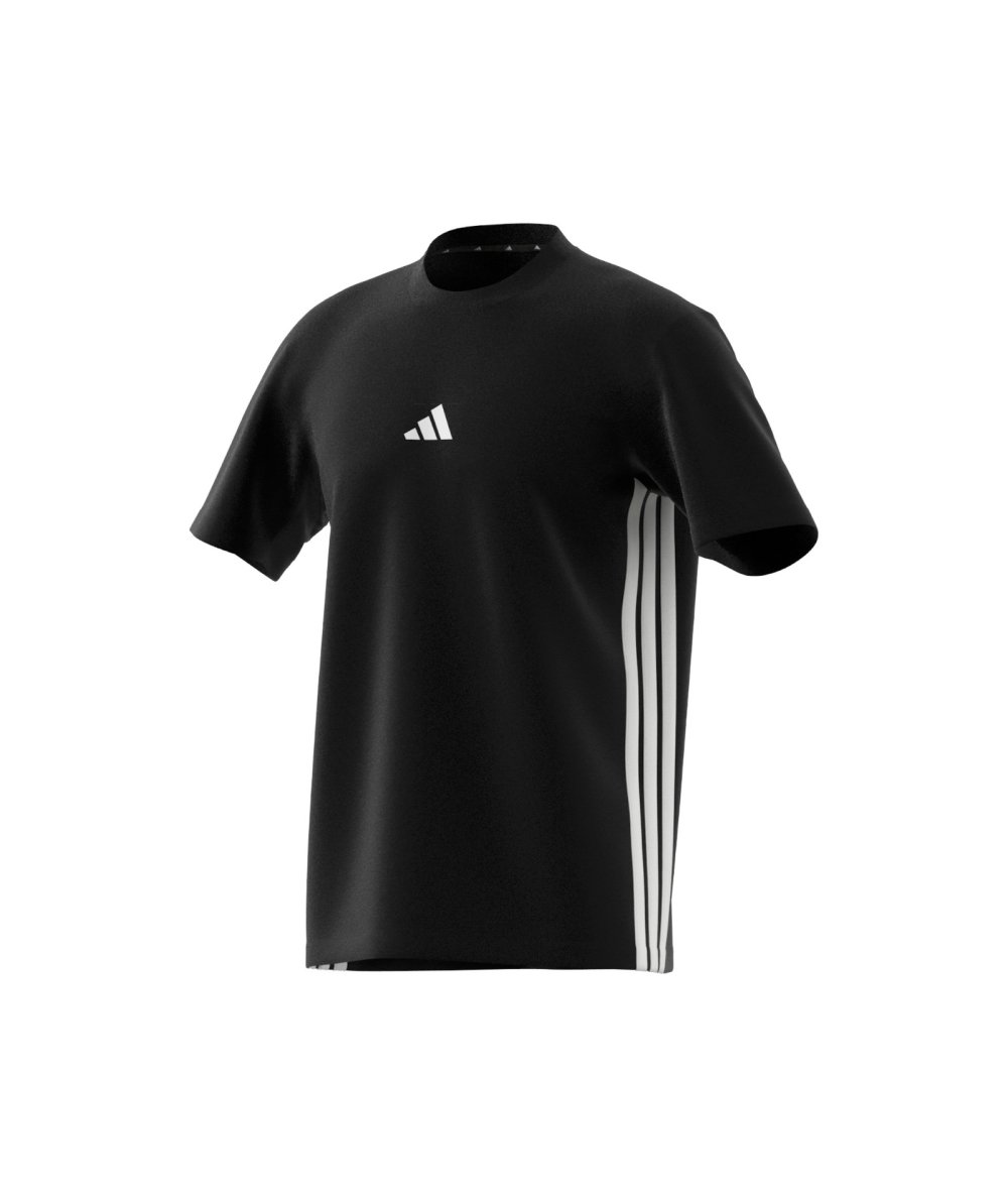 T-shirt Adidas Nera Maniche Corte Uomo - Mod. JD1906
