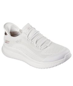 Skechers BOBS Squad 4 Dire Step Donna Rosa Sneakers Casual