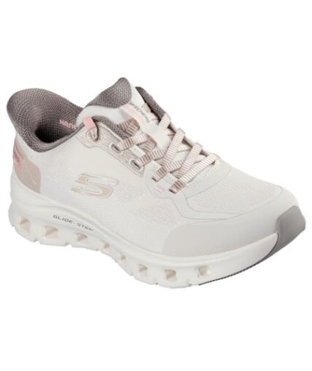 Skechers Glide-Step Pro Pure Motion Donna Naturale Marrone Scarpe