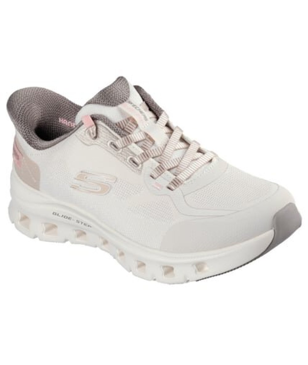 Skechers Glide-Step Pro Pure Motion Donna Naturale Marrone Scarpe