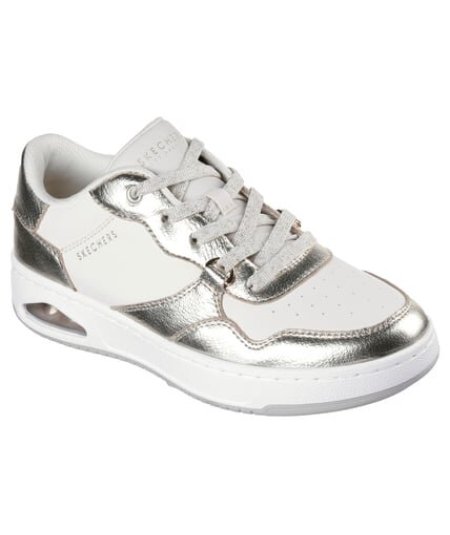 Skechers Uno CTL Luxe Steps Donna Champagne Panna Sneakers