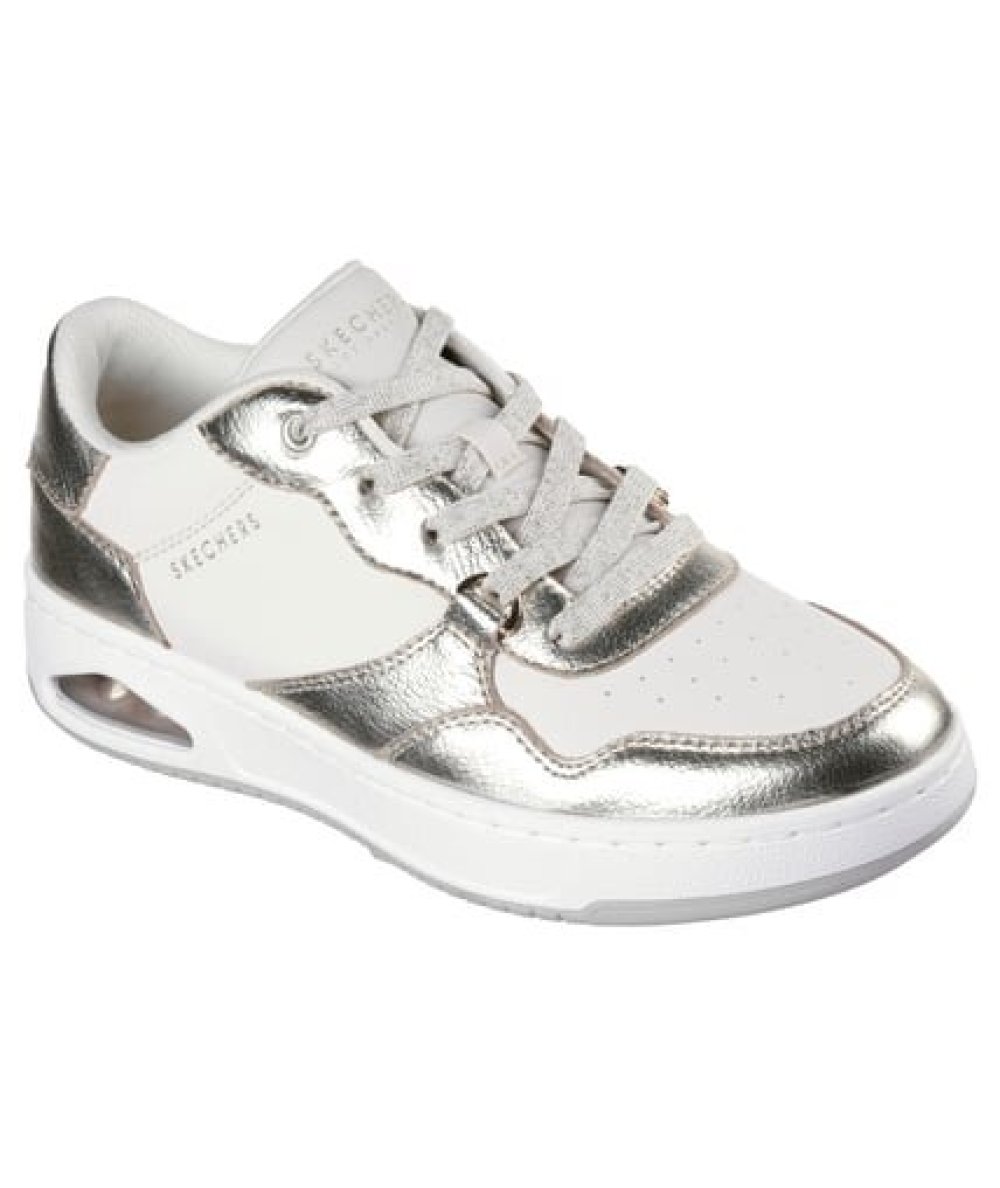 Skechers Uno CTL Luxe Steps Donna Champagne Panna Sneakers
