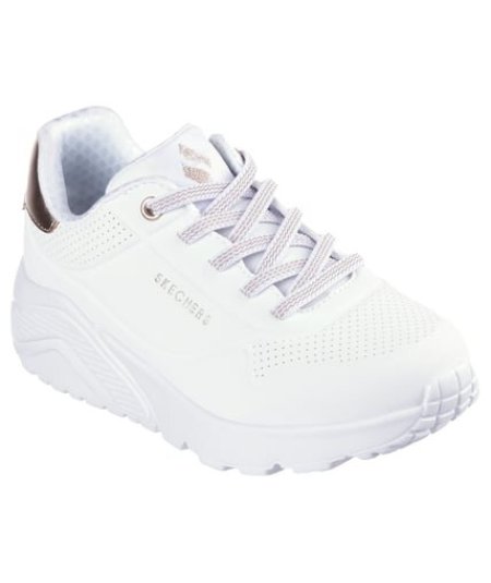 Skechers Uno Lite Donna Nere Sneakers Comfort Total Black