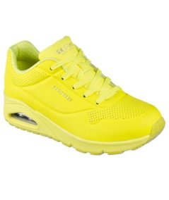 Skechers Uno Night Shades Donna Rosa Fluo Sneakers Neon