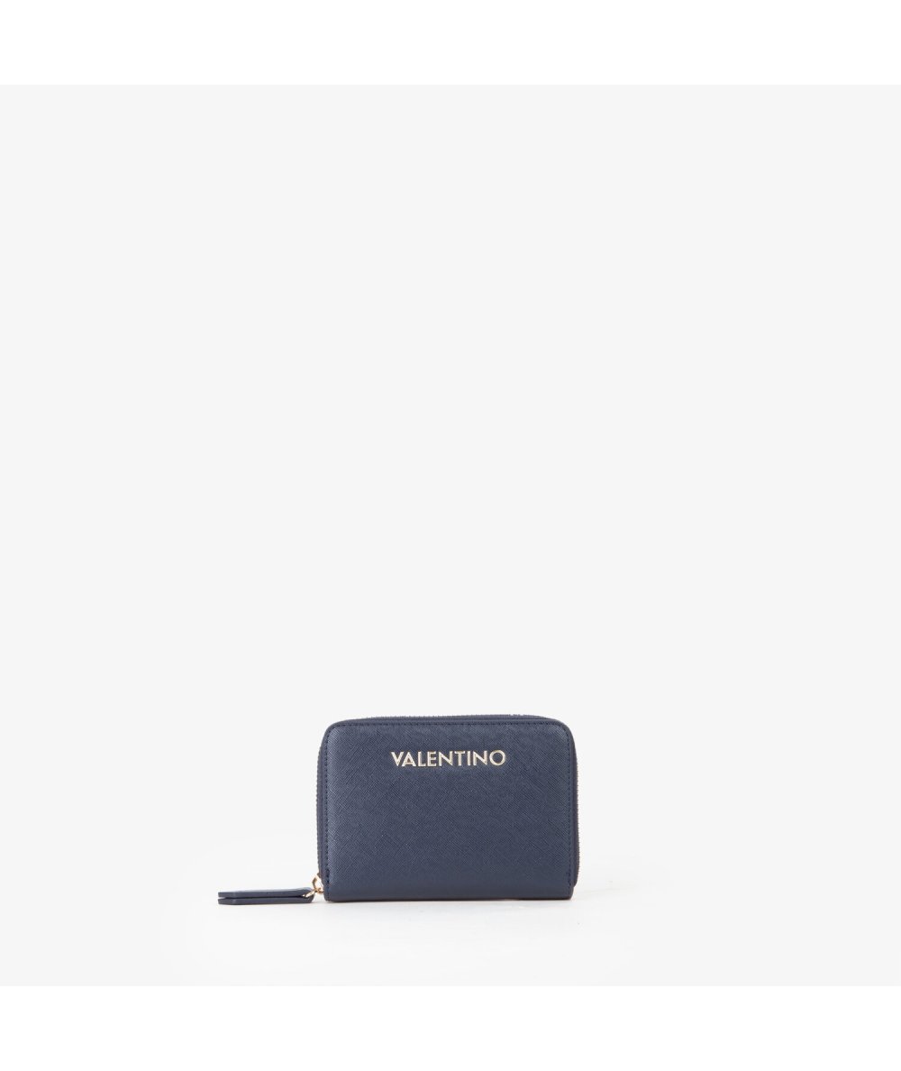 Portafoglio Zip Valentino Zero Re Blu Notte