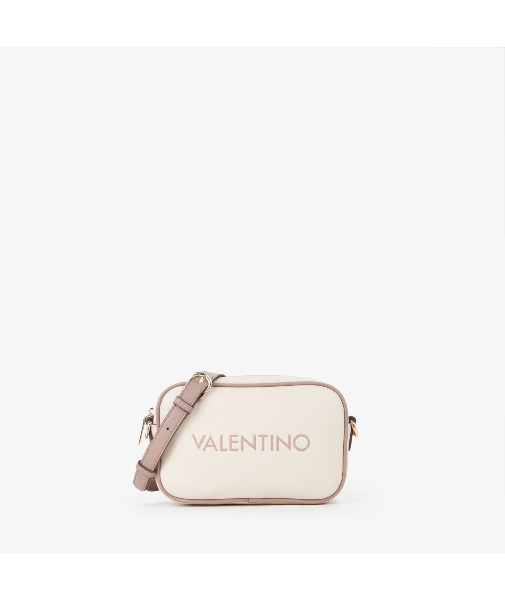 Camera Bag Valentino Wilk Ecru Tortora