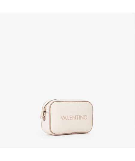Camera Bag Valentino Wilk Ecru Tortora