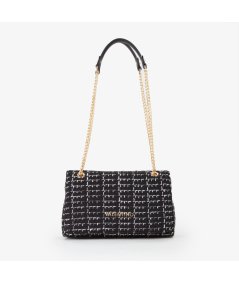 Flap Bag Valentino Tweed Panna Multicolore