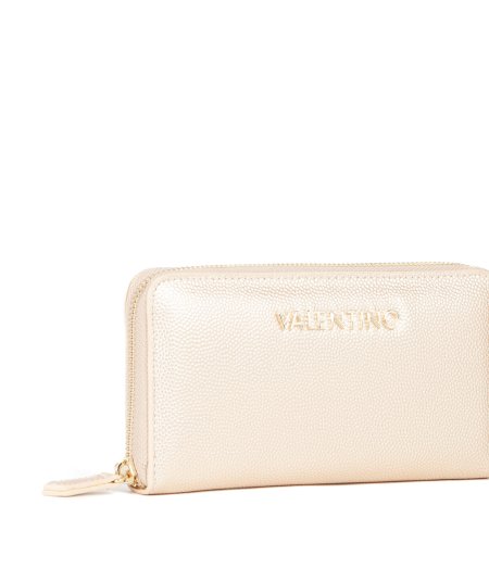Portafoglio Zip Valentino Divina Oro