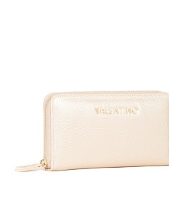Portafoglio Zip Valentino Divina Oro