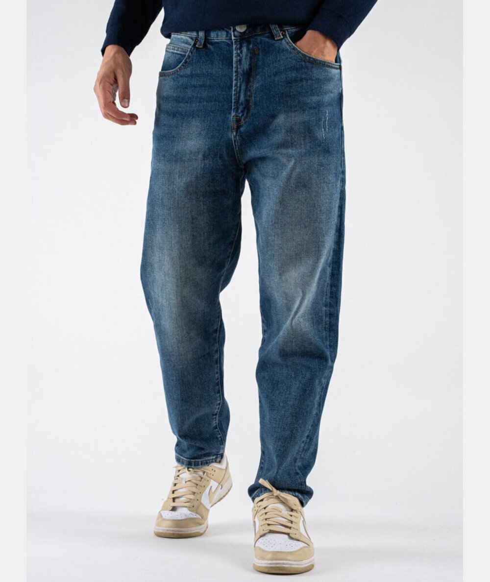 Jeans Uomo Gianni Lupo Lavaggio Blu - GL6301Q