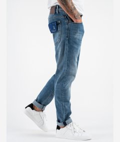 Jeans Uomo Gianni Lupo Lavaggio Blu - GL6307Q