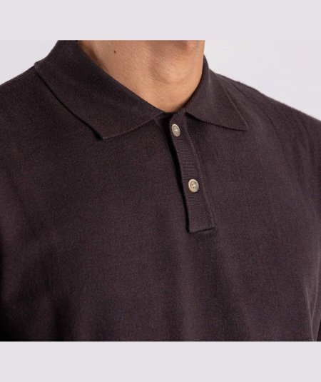Polo Manica Lunga Uomo Gianni Lupo Nero (Cod. GL508S)