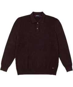 Polo Manica Lunga Uomo Gianni Lupo Nero (Cod. GL508S)