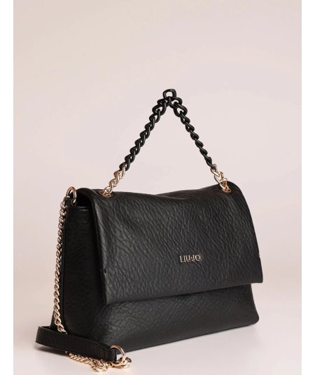 Liu Jo Borsa Crossbody Media Nera - AF5003E0161