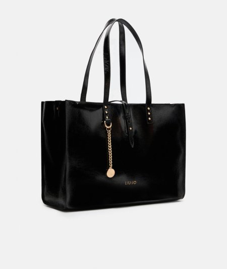 Liu Jo Borsa Tote Grande Nera - AF5024E0452