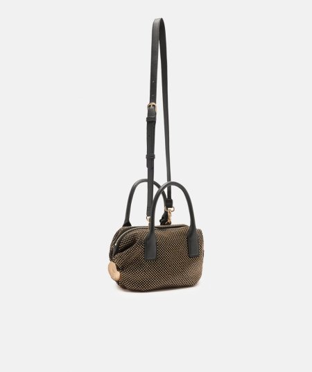 Liu Jo Borsa Bowler Piccola Nera - AF5028J4638