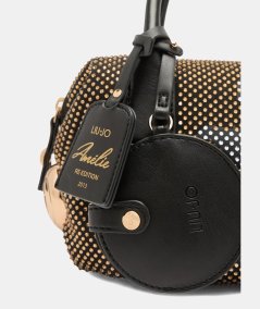 Liu Jo Borsa Bowler Piccola Nera - AF5028J4638