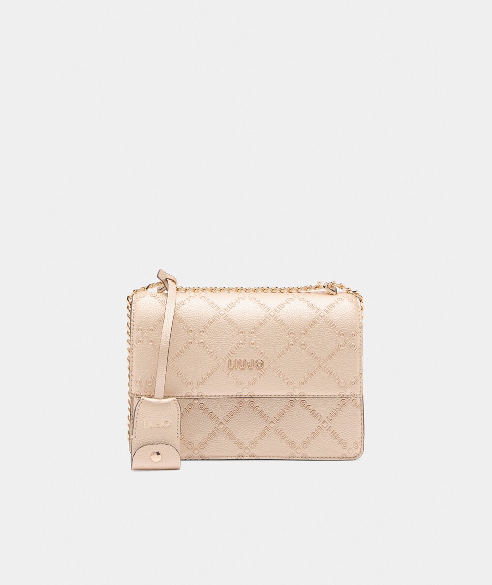 Liu Jo Borsa Crossbody Media ECS Oro - AF5055E0538
