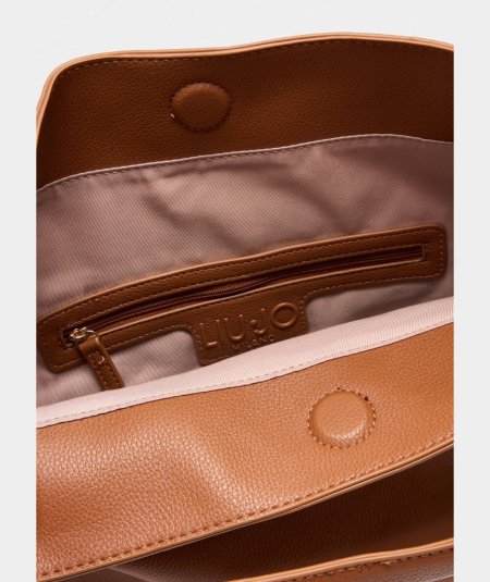 Liu Jo Borsa Hobo Grande ECS Neutro - AF5057E0058