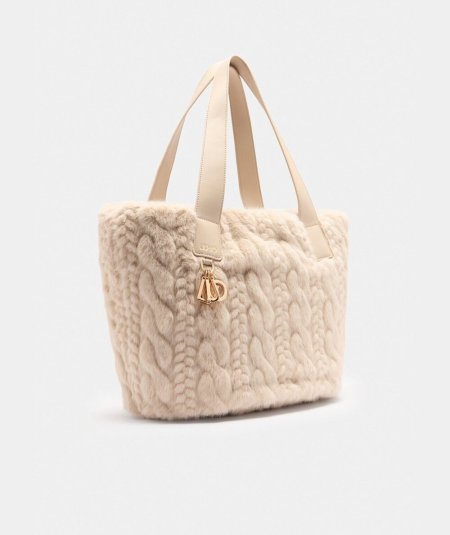 Liu Jo Borsa Tote Grande Neutro/Nero - AF5154E0305