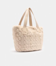 Liu Jo Borsa Tote Grande Neutro/Nero - AF5154E0305