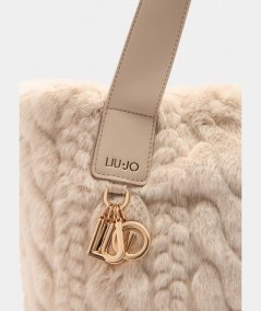 Liu Jo Borsa Tote Grande Neutro/Nero - AF5154E0305