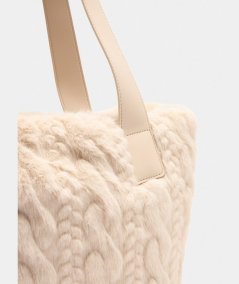 Liu Jo Borsa Tote Grande Neutro/Nero - AF5154E0305