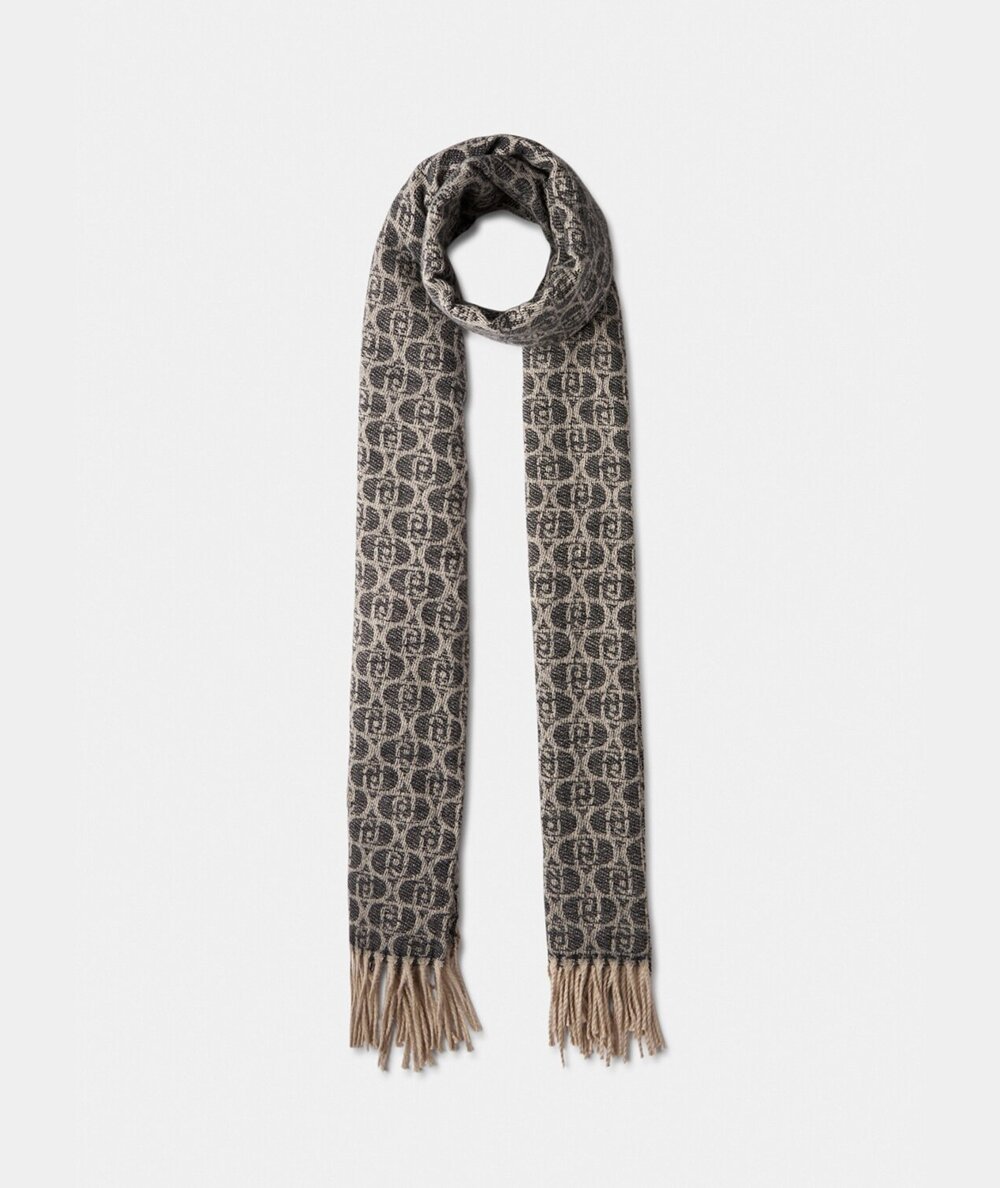 Liu Jo Stola Brushed Logo Oval Tortora - 2F5018T0300